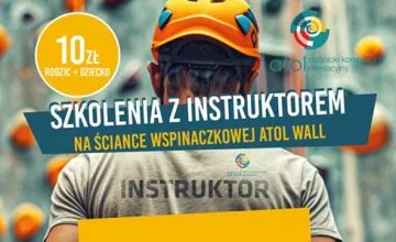 SZKOLENIA NA ŚCIANCE WSPINACZKOWEJ 